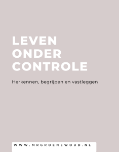 Leven onder controle